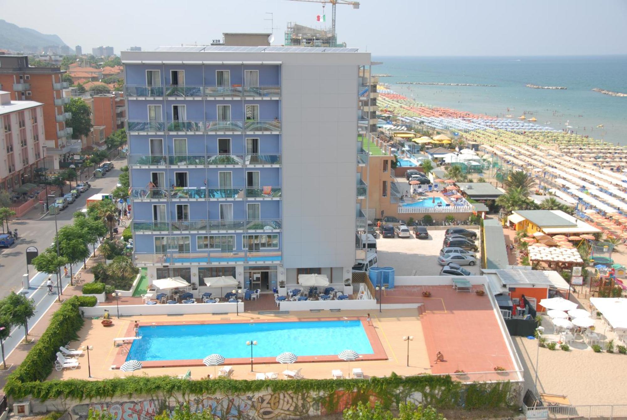 Hotel Majestic Pesaro Exteriör bild